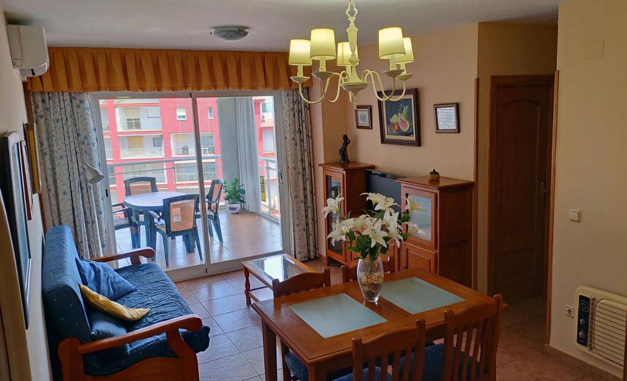 Apartamento En La Playa Con Piscina Peñíscola Esterno foto